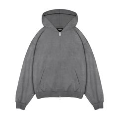 A timeless piece for your everyday wear. Crafted from luxurious 100% combed cotton at 420gsm, this hoodie offers a softer touch and superior durability compared to traditional cotton blends, ensuring it remains a staple in your wardrobe for years to come. Sourced from the same prestigious mills and treated in the same facilities as the world's leading high-end luxury brands, our hoodie ensures unparalleled quality and comfort. Quality: To ensure long-lasting wear, this hoodie undergoes an anti-p Oversize Zip Hoodie, Yg Rapper, Mens Zip Hoodie, Vintage Aesthetic, Grey Hoodie, Hoodie Design, Combed Cotton