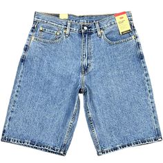 Levi's Men's 469 Denim Shorts Size 33-34.5 Blue, Loose Fit, Casual & Stylish *New With Tags *100% Cotton *Zipper Closure *Machine Wash *Sits Below Your Waist *Hits Below At Knee *Inseam 11 In (Tag Size 33 / True Waist Size 34.5 In) *Same Day Shipping To All Orders Placed By 10am Eastern Time, Monday - Friday * Offers Are Greatly Appreciated But Price Is Firm 1421.B-M Classic Blue Straight Leg Jean Shorts, Classic Blue Jean Shorts For Spring, Classic Levi's Medium Wash Jean Shorts, Classic Blue Jean Shorts, Classic Blue Short Jeans, Classic Short Blue Jeans, Classic Short Length Blue Jeans, Classic Short Medium Wash Jeans, Blue Levi's Denim Shorts