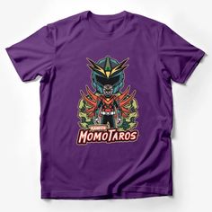 Kamen Rider Momotaros Inspired T-Shirt, Cool Anime Graphic Tee, Unique Hero Design Shirt, Gift for Fans Male T-Shirt Custom graphic T-Shirt.Customize your color Cartoon Print Short Sleeve Shirt For Fans, Purple Graphic Tee With Cartoon Print, Purple Crew Neck T-shirt With Character Print, Purple Cartoon Print Graphic Tee, Purple Crew Neck T-shirt With Front Print, Purple Short Sleeve T-shirt For Fans, Multicolor Fan Merchandise Top With Front Print, Purple Graphic Tee With Character Print, Purple Character Print Short Sleeve Top