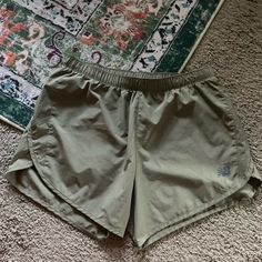 Sage Green Workout Shorts. Nwot Athleisure Khaki Short Bottoms, Khaki Athleisure Short Bottoms, Khaki Short Athleisure Bottoms, Khaki Workout Shorts, Shorts Athletic, Athletic Shorts, Workout Shorts, Sage Green, New Balance