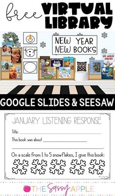 the virtual library for google slides and see - saws