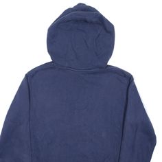 Item is in good used condition. >Size: M >Armpit To Armpit: 21" >Armpit To Cuff: 21" >Collar To Hem: 24" Blue Sweats With Ribbed Cuffs For Streetwear, Blue Sports Hoodie Sweats, Blue Fleece Sweats Sportswear, Blue Fleece Sweats For Sportswear, Blue Hooded Sweats With Drawstring Hood, Blue Fleece Hoodie With Ribbed Cuffs, Blue Fleece Sweats With Kangaroo Pocket, Blue Athleisure Sweats With Kangaroo Pocket, Blue Sporty Hooded Sweats