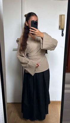 Modest Winter Outfits, Hijabi Outfit, Modest Fits, Modesty Fashion, Muslim Fashion Outfits, Modest Wear, Modest Clothing, Hijabi Fashion, Skirt Fits