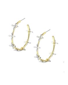 Whimsy meets sophistication in our new Sea Breeze Cross Hoop Earrings! Crafted to add a pop of color to your spring capsule wardrobe, these hoop earrings feature vibrant enamel in eye-catching hues, accented with gleaming gold crosses spaced around the hoops. Whether you're stepping out for brunch with friends or adding a touch of fun to your office attire, these earrings are the perfect accessory to elevate your look with a dash of personality and style. Lightweight and comfortable, these ename Spring Capsule, Natalie Wood, Spring Capsule Wardrobe, Earrings In Gold, Office Attire, Sea Breeze, Stepping Out, Gold Cross, Black Enamel