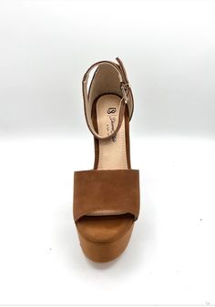 Genuine suede - dark nude - wide heel with 1 1/2 inch platform, shoe is 6 1/2 inch in height, cushioned to feel like walking on pillows - True to size Platform Shoe, Wide Heels, Romper And Jacket, Platform Heels Chunky, Blazer With Jeans, End Of Season Sale, Romper Dress, White Maxi Dresses, Women Set