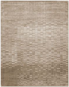 a beige rug with lines on it