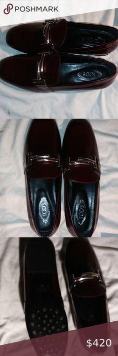 Brand new Tod loafers Brand new burgundy loafers. Size 5 1/2 in womans. Tod's Shoes Flats & Loafers Burgundy Loafers, Tod's Shoes, Tods Shoes, Flat Shoes Women, Loafer Flats, Shoes Flats, Loafers, Women Shoes, Brand New