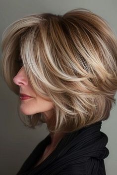 80's Hairstyle, Κούρεμα Bob, Best Hairstyles For Women, Hair Highlights And Lowlights, Natural Gray Hair, The Best Hairstyles