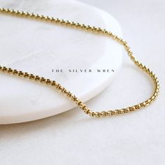 This simple gold chain necklace is perfect for layering or a minimalist look. D E T A I L S *16kt gold plated -lead, nickel & cadmium free *Heavy plating, tarnish resistant, water friendly LENGTH  - Please select from the drop down selection. - The standard length is normally 18". - Model is wearing 16" in Photos. -Available in 16" or 18".  -Shown with our medusa pendant necklace for styling inspiration. HOW TO PERSONALIZE *Select your choices from the drop down menu to create your custom design Medusa Pendant, Simple Gold Necklace, Chain Necklace Gold, Gold Necklace Simple, Styling Inspiration, Dainty Chain, Gold Necklace Women, Gold Necklaces, Necklace Dainty