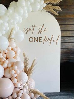 Isn't She Onederful First Birthday Party Theme. First - Etsy Gender Reveal Backdrop Ideas Diy, Butterfly Gender Reveal, Gender Reveal Balloon Arch, Diy Baby Shower Backdrop, Shower Decals, Fiesta Shower, Baby Party Decorations, Party Wall Decorations, Idee Babyshower