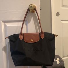 Questions? Leave A Comment Below! Black Longchamp Bag, Long Champ Bag, Longchamp Shoulder Bag, Longchamp Medium, Longchamp Le Pliage Large, Longchamp Purse, Longchamp Roseau, Long Champ, Nylon Travel Bag