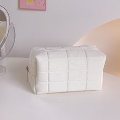 Place Of Origin : China (mainland) Item Width : 18cm Item Weight : 50g Item Length : 10cm Item Height : 10cm Shape : Pillow Pattern Type : Solid Closure Type : zipper Style : Casual Main Material : POLYESTER Brand Name : RPXBGUCKARHG Item Type : Cosmetic Cases CN : Hebei Size: (width) 17cm x (height) 10.5cm x (thickness) 10cm WHAT ABOUT REFUND?   Fast refund,100% Money Back Guarantee. If your product is defective or doesnt work properly, let us know and well send you a replacement one. We believe in our products so much that we offer a 30-day No-Hassle refund policy. If youre unhappy about your purchase, send us the product back and well refund your money immediately.