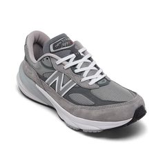 Introducing the New Balance 990 V6 Running Sneakers-the classic runner reimagined for today's lifestyle athlete. This sneaker blends the heritage 990 design with modern performance features including breathable mesh and FuelCell cushioning for long-lasting comfort on all your adventures. Durable blown rubber delivers traction wherever the day takes you, while ENCAP technology ensures supportive cushioning mile after mile. Updated styling maintains the 990's legacy look for both the gym and every Classic Sneakers With Boost Midsole, Classic New Balance Sneakers With Energy-returning Midsole, Classic New Balance Sneakers With Boost Midsole, Classic Low-top New Balance Running Shoes, Classic Gray High-top Running Shoes, Classic New Balance Lace-up Running Shoes, Classic New Balance Sneakers For Jogging, Classic Lace-up New Balance Running Shoes, Classic Running Shoes With Boost Midsole For Streetwear