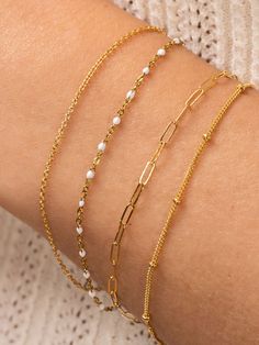 We can’t get enough of the paperclip trend! Our extra-small link style introduces a dainty new chain to your collection, and is our smallest size available from our Paperclip Collection. Mix and match with different sizes and pieces from the collection for especially on-trend stack. Bracelet Stack Dainty, Dainty Adjustable Paperclip Bracelet With Delicate Chain, Trendy Delicate Chain Link Bracelet, Adjustable Delicate Chain Paperclip Bracelet, Trendy Delicate Link Chain Bracelet, Everyday Rolo Chain Bracelet, Dainty Adjustable Paperclip Link Bracelet, Delicate Paperclip Bracelet With Adjustable Chain As Gift, Delicate Chain Paperclip Bracelet As Gift