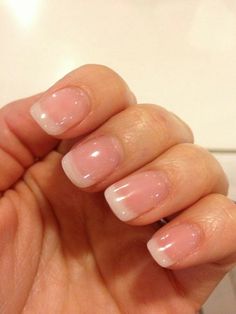 Sns Powder, Classic Manicure, Gel Nails Long, Sns Nails Colors, Sns Nails, Manicure Nails, White French, Dipped Nails, French Tip Nails