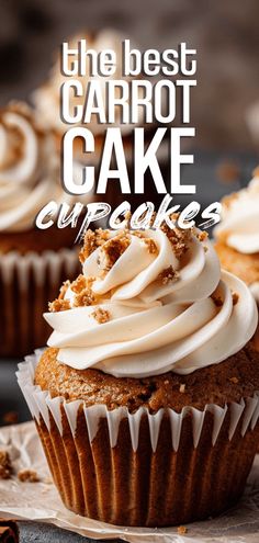 the best carrot cake cupcakes