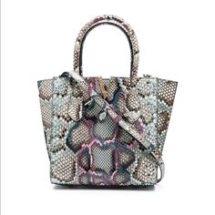 Versace Virtus Snake Print Python Lether Multicolour Shoulder Tote Bag 100% Authentic Versace Virtus Snake Print 100% Python Lether Multicolour Shoulder Tote Bag Nwt 3100$. Limited Edition Made In Italy Sold Out Everywhere. Luxury Multicolor Shoulder Bag With Top Carry Handle, Luxury Multicolor Bags With Detachable Strap, Luxury Multicolor Satchel For Shopping, Luxury Multicolor Crossbody Bag, Luxury Multicolor Satchel With Top Carry Handle, Luxury Multicolor Square Bag, Luxury Multicolor Satchel With Detachable Handle, Elegant Multicolor Satchel With Top Carry Handle, Elegant Multicolor Top Handle Satchel