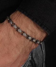 Viking Accessories Men, Wire Mens Jewelry, Antique Mens Bracelet, Mens Metal Bracelet, Men’s Cuff Bracelet, Men’s Bracelet, Cross Bracelet For Men, Man Gold Bracelet Design, Silver Bracelet For Men