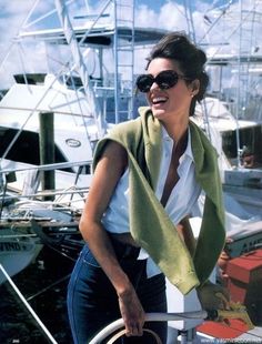 Adrette Outfits, Chique Outfits, Boating Outfit, Look Retro, Dresses Aesthetic, Estilo Preppy, On A Boat, Preppy Aesthetic, Old Money Style