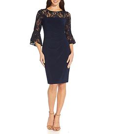 Women's Cocktail & Party Dresses | Dillard's Dressy Pants Outfits, Grooms Mom, Mom Dresses, Sequin Sheath Dress, Mob Dress, Refined Fashion, Cocktail Wear, Mother Of The Groom Dresses, Mother Of Groom Dresses