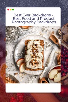 the best ever backdrops - best food and product photography backgrounds