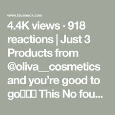 4.4K views · 918 reactions | Just 3 Products from @oliva__cosmetics and you’re good to go👌🏾🤎 This No foundation Makeup routine is my new Fave🥰🤎
Powder Contour Palette
Matte concealer #10 
Bronzer 🤫🤭

CHECK OUT THE LINK IN MY BIO TO SHOP🛍️🛒🤎

I DON’T OWN COPYRIGHTS TO THE MUSIC

#makeup #fyp #blackownedbusiness #blackownedmakeupbrand #olivacosmetics #creampalette #contourpalette #blackgirlmakeup #blackgirlmakeuptutorial #cosmeticsline | VERONIQUE JEROE🇸🇷🇺🇸🇳🇬🇬🇭🇿🇦 | veronique_jeroe · Original audio Matte Concealer, No Foundation, Music Makeup, Powder Contour, Contour Palette, Foundation Makeup, No Foundation Makeup, Makeup Routine, Bronzer