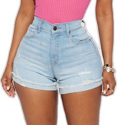 Stretch Denim Shorts, Stretch Denim, Fashion Nova, Jean Shorts, Denim Shorts, Tights, Collage, Pins