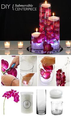 an image of wedding centerpieces on pinterest