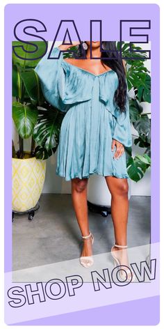 Light Blue Casual Solid Split Joint Off the Shoulder Cake Skirt Plus Size Dresses Monochromatic Outfit Plus Size, Blue Monochromatic Outfit, Blue Plus Size Dresses, Pleated Dresses, Purple And Gold Dress, Cake Skirt, Hot Jumpsuits, Pink Swimwear, Skirt Plus Size