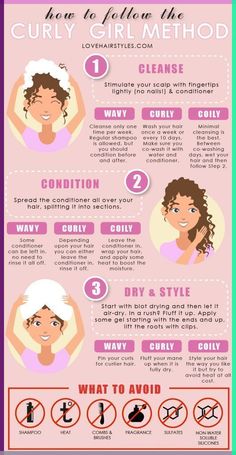 \n\nA hair tutorial \n\n Hair Washing Routine, The Curly Girl Method, Wavy Hair Care, Curly Girl Method, Hair Control, Curly Hair Routine, Types Of Curls