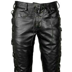 A high-quality genuine leather pant is a must in every men wardrobe. You can find real leather jackets for men at Leather Rend at very affordable prices. If you feel a little creative or know exactly what you want, you can even design your own leather pants online @Leather trend , we are all about customization any design of your choice also . We want you to feel at the top of the world whenever you are wearing one of our appealing and stylish leather Pants for men. FEATURES *OUTSIDE MATERIALS: 100% Lambskin Genuine Leather. *INSIDE MATERIALS: Premium Satin linings. *HARDWARE: Hand Polished Metal hardware. FEATURES 1.DO NOT WASH AND TUMBLE DRY OR DRY CLEAN. 2.DO NOT IRON. 3.CLEAN IN PROFESSIONAL LEATHER CARE CENTRE. Fitted Leather Moto Bottoms, Edgy Leather Pants For Biker Events In Fall, Biker Leather Trousers, Biker Style Leather Trousers, Fitted Leather Bottoms For Biker Events, Biker Leather Pants With Standard Cut Leg, Fitted Moto Leather Pants For Fall, Moto Leather Bottoms For Fall, Casual Leather Pants For Biker Events