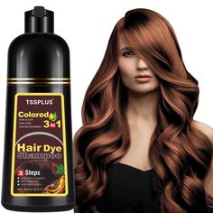 PRICES MAY VARY. 【TSSPLUS 3 IN 1 BLACK HAIR SHAMPOO】 - It can be used as hair black dye, hair conditioner and hair shampoo.Very convenient to make hair dye black at home and save our precious time from salon visiting. 【HAIR COLOR FOR GRAY HAIR COVERAGE】 - Restore youthful looking hair with added shine, our instant hair color complements gray hair with the health of fragile strands. This hair color shampoo is formulated to help you get the hair color you love ! 【NATURAL AND MILD HERBAL】 - extract Revlon Hair Dye, Chestnut Brown Hair Dye, White Hair Shampoo, Red Hair Shampoo, Bigen Hair Color, Shampoo Hair Color, Dark Brown Hair Dye, Herbal Hair Dye, Burgundy Hair Dye