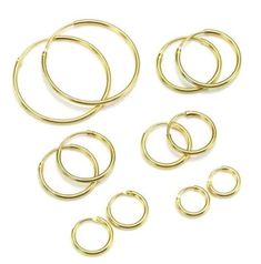 Our non tarnish gold Vermeil sleeper hoops are the perfect everyday addition to your ears! ♥️ Real Gold-Plated Sterling Silver (Vermeil) Hoops ♥️ Hypoallergenic ♥️ The perfect, everyday hoops ♥️ Choose your size ♥️ 1.2mm thickness ♥️ Small and Easy to put in ♥️ Free gift bag included, ready for gifting straightaway  This listing is for 1 hoop earring, if you need a pair please buy 2  For any more questions - please message me x Free Shipping! (UK ONLY) 1st class to UK. Tracked & Signed to Intern Gold Metal Clip-on Hoop Earrings, Cheap Gold Hoop Clip-on Earrings, Festival Nickel-free Gold Hoop Earrings, Nickel-free Gold Stainless Steel Hoop Earrings, Hypoallergenic 14k Gold-filled Hoop Earrings, Tiny Hoop Earrings, Jewelry Earrings Hoops, Gold Plated Sterling Silver, Real Gold