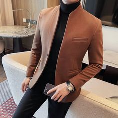 Mens Blazer For Wedding, Woolen Blazer For Men, Coat Design Men Style, Stylish Blazer Men, Formal Blazer Outfits Men, Mens Blazer Outfit Formal, Blazer For Men, Mens Blazer, Men Blazer