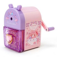 Pencil Sharpener Aesthetic, Cute Pencil Sharpener, Cute Sharpener, My Melody Pencil, Anting Manik, Cute Stationary School Supplies, Cute School Stationary, Kawaii School Supplies, Cute Pencil