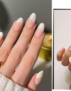 Perfect for brides and non-brides alike Nails With White Dots, White French Tip Nails, Ivory Nails, Milky White Nails, Nails With White, Negative Space Nail Art, Moon Manicure, White Manicure, White French Tip