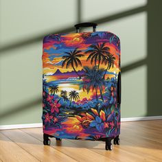 Introducing our vibrant Tropical Pattern Luggage Cover - the ultimate fusion of style and functionality for your globetrotting escapades! Experience the essence of paradise and protect your luggage with this eye-catching accessory that embodies the spirit of adventure. Key Features: 1. Exotic Tropical Pattern: Embrace the tropical vibes and feel the allure of paradise with our striking luggage cover. The vivid and lively tropical pattern will instantly transport you to lush, palm-fringed beaches Multicolor Travel Bag With Luggage Sleeve For Trip, Multicolor Travel Bag With Luggage Sleeve, Multicolor Travel Accessories With Luggage Sleeve For Overnight Trips, Travel Accessories With Luggage Sleeve For Overnight Trips, Multicolor Luggage With Sleeve For Trip, Multicolor Cases With Luggage Sleeve For Trips, Multicolor Rectangular Cases For Trip, Multicolor Rectangular Cases For Trips, Multicolor Rectangular Cases With Luggage Sleeve