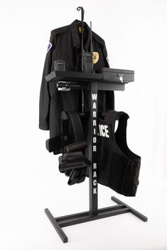 Cop Caddy, Warrior Rack, Law Enforcement Gear, Police Crafts, Belt Hanger, Car Ramps, Police Officer Gifts