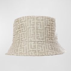 Questions? Leave A Comment Below! Designer Beige Flat Brim Hat, Designer Wide Brim Beige Hats, Designer Beige Summer Hat, Designer Beige Wide Brim Hat, Designer Beige Hat For Summer, Luxury Beige Visor Hat, Designer Beige Brimmed Hat, Designer White Visor Hat, Designer White Hat With Curved Brim