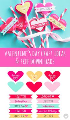 valentine's day craft ideas free printables