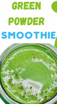 Green Powder Smoothie Super Greens Powder