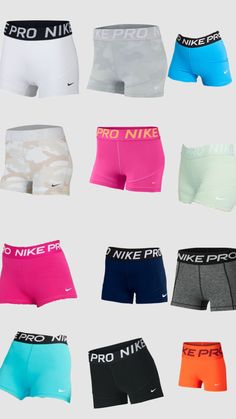 Nike Pro Collection, Excersise Outfits, Collection Aesthetic, Nike Pro Shorts, Cute Preppy Outfits, Easy Trendy Outfits, Shorts Nike, Preppy Outfit, Running Clothes