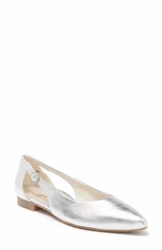 SARTO by Franco Sarto Tracy Half d'Orsay Flat (Women) | Nordstrom Franco Sarto, Womens Flats, Sleek, Timeless Fashion, Nordstrom