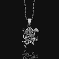 Silver Lord Hanuman Pendant, Wukong, God Tribal India Jewelry Hindu, Muay Thai, Ethnic Jewelry, Amulet Pendant, Religious ✦ Jewelry Details ✦ * Material: 925 Sterling Silver * Pendant's Dimensions: 30x24mm * Weight: 10-12 grams * Finish: Oxidized, Polished, Gold, Rose Gold * Stamp: 925 * Bail: 4mm * Ideal for daily use with an oxidized finish on 925 sterling silver, which makes details more attractive and eye-catching! * It can also be made in 8K - 10K - 14K - 18K white/rose/yellow gold. Contact Lord Hanuman Pendant Gold, Hanuman Gold Pendent, Hanuman Locket Gold For Men, Hanuman Ji Locket, Hanuman Locket Gold, Hanuman Pendant Gold, Hanuman Locket, Hanuman Pendant, Hindu Jewelry