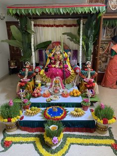 Laxmi Pooja Wishes, Laxmi Pujan Diwali Decoration, Diwali Laxmi Pooja Decoration, Flower Decoration For Pooja, Varalakshmi Vratham Decoration, Vratham Decoration, Varalakshmi Pooja Decoration