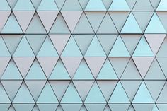 Abstract Triangle Pattern Mural-Wall Mural-Eazywallz Half Tone, Desktop Background Images, Door Murals, Custom Wall Murals, Stock Wallpaper, Free Textures, Blue Colour Palette, Triangle Pattern, Wallpaper Free Download