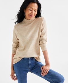 out of stock Autumn Summer, Long Sleeve Sweater, Mock Neck, In Store, Pick Up, Buy Online, Sweaters For Women, Women Accessories, Coffee