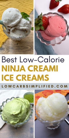 Images of low calorie Ninja Creami recipes Heath Bar Ninja Creami, Low Calorie Homemade Ice Cream, Quick Low Calorie Recipes, Low Calorie Vanilla Ice Cream, Red Bean Ice Cream, Lite Ninja Creami Recipes, Low Fat Ninja Creami Recipes, Ninja Creami Sherbet Recipes