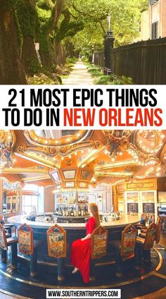 21 Most Epic Things To Do In New Orleans New Orleans Weekend Trip, New Orleans Activities, New Orleans Itinerary, New Orleans Christmas, Carribean Cruise, French Quarter New Orleans