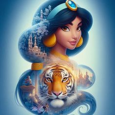 the poster for disney's live - action movie, poca and the tiger